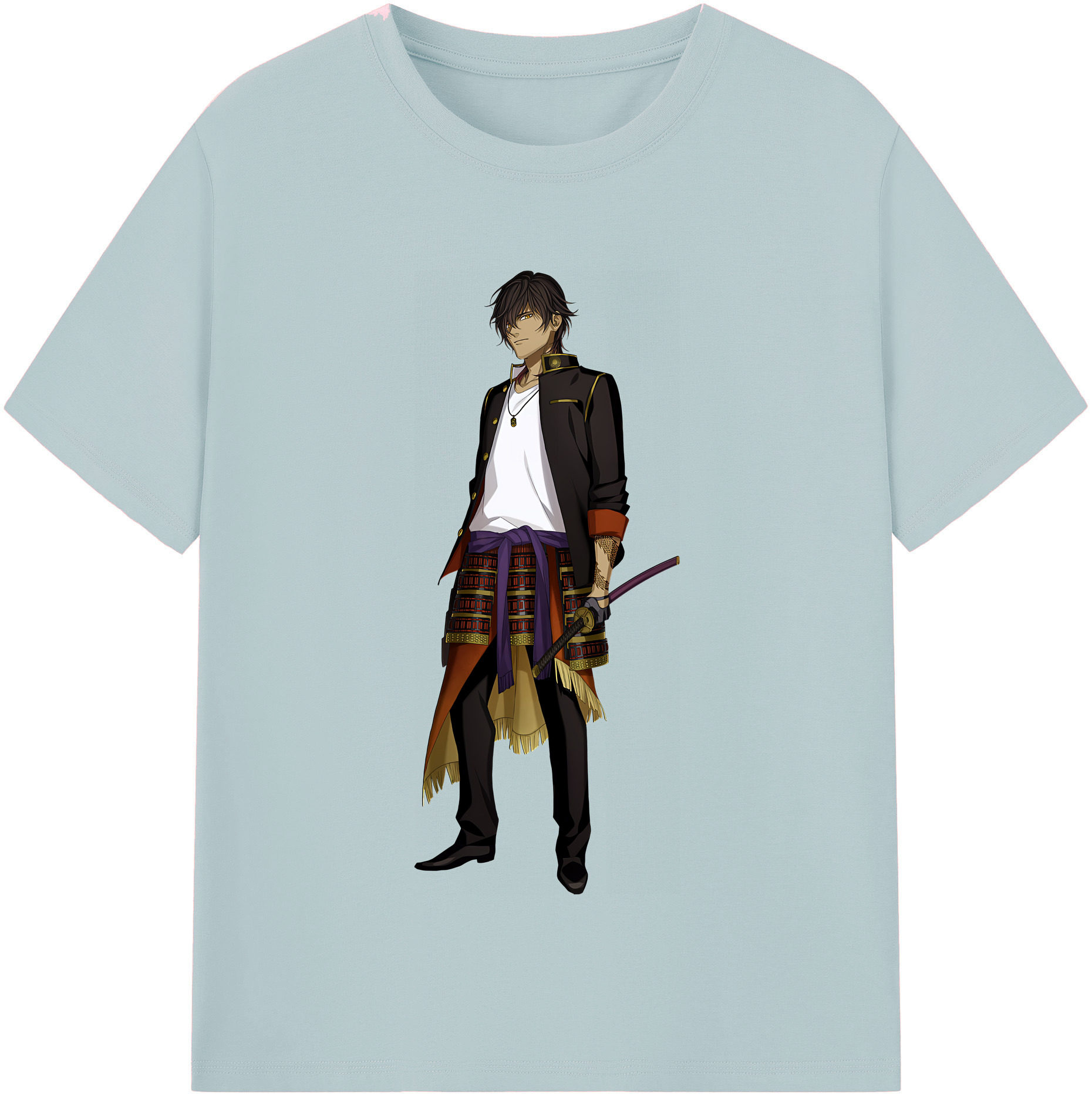 （画像用） 刀剣乱舞 Touken Ranbu 綿100％半袖Tシャツ（フロントプリント）